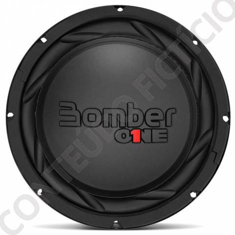 Subwoofer Bomber One 8 Polegadas 150W Rms 4 Ohms Bobina Simples