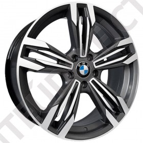 Jogo de Rodas BMW M6 Gran Coupe Aro 20 x 7,5 5x112 ET40 R56 Grafite Diamantado